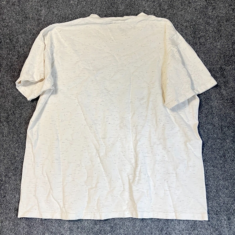 Vintage South Haven Shirt Mens Large White Graphic Print Travel Oneita 90s - Picture 3 of 6